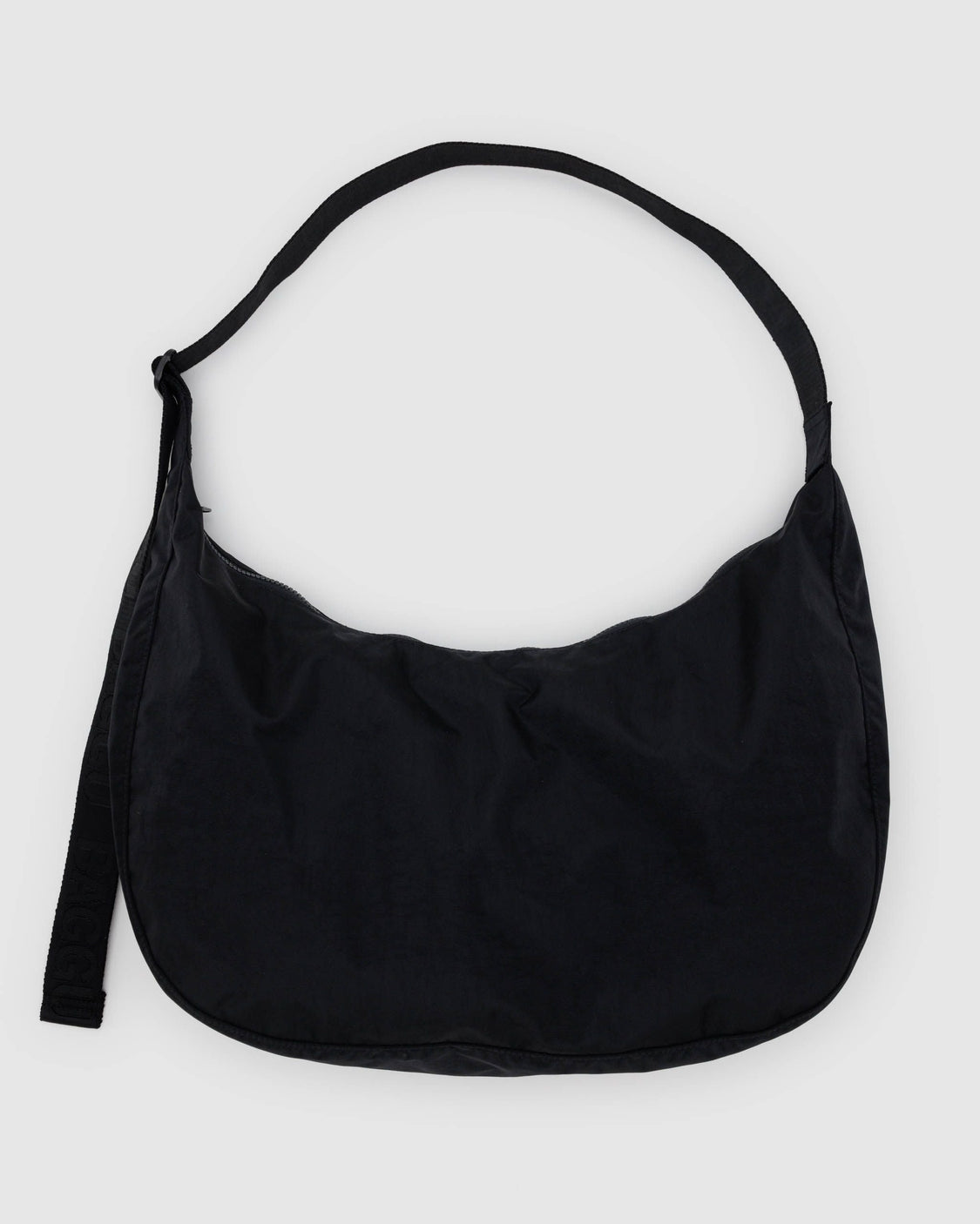 Large Nylon Crescent Bag - Black - Lite Utility Bag