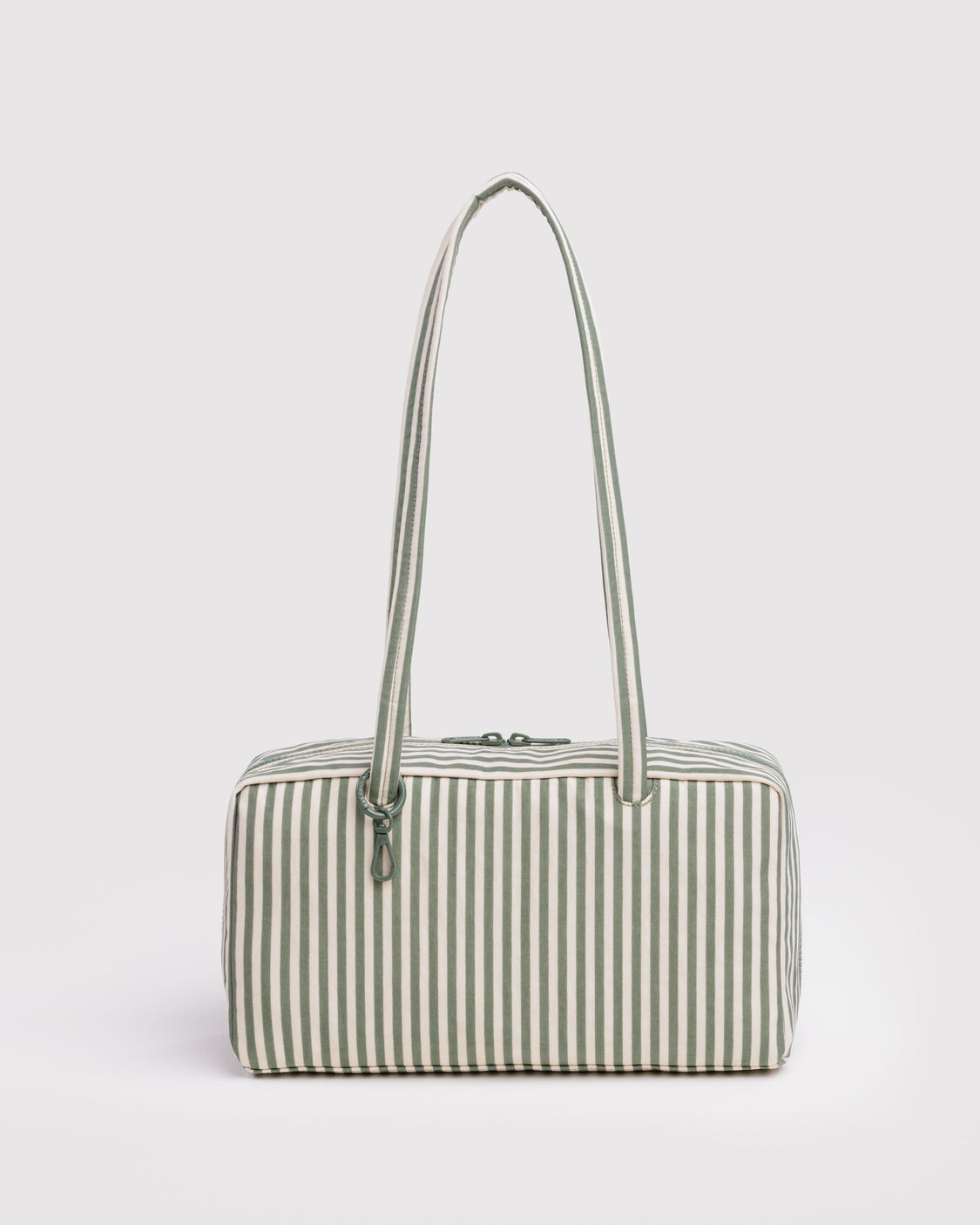 Nylon Bowler Bag - Sage Stripe - Fresh Ready